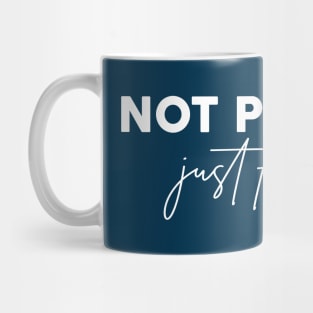 not perfect just forgiven Mug